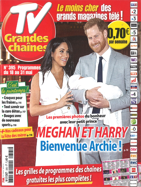 TVGRANDESCHAINES-COUV-MEGHAN-HARRY-BEBE-20190516